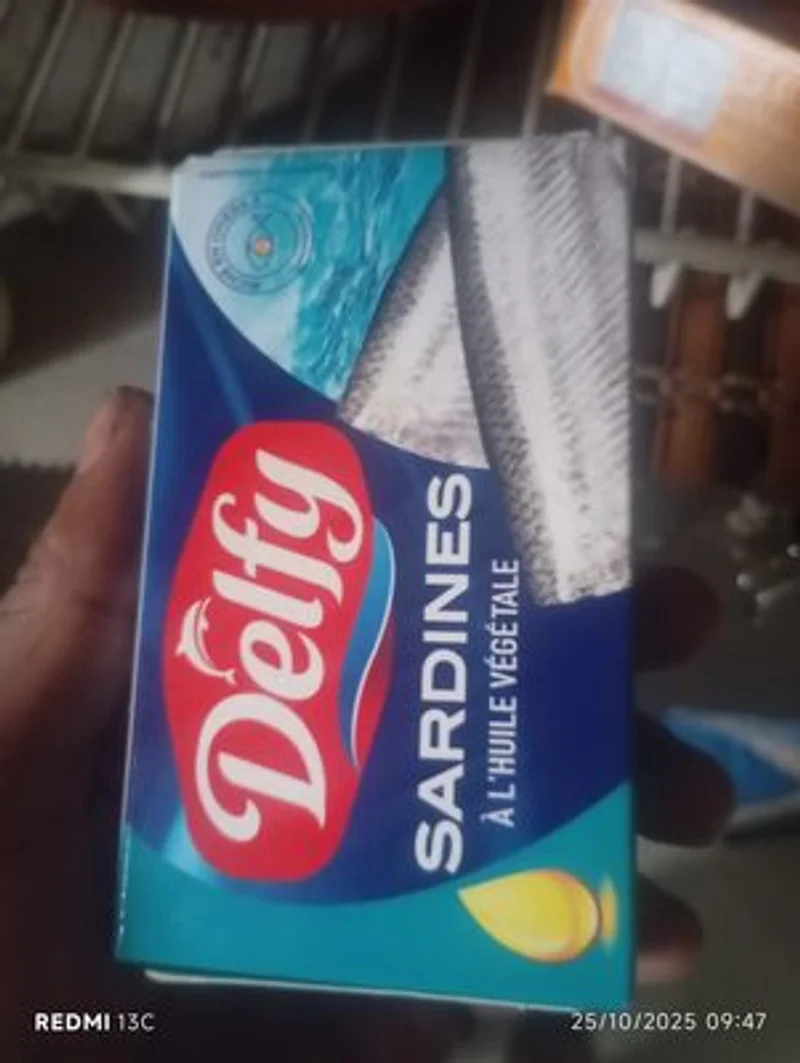 Sardines à l'huile végétale