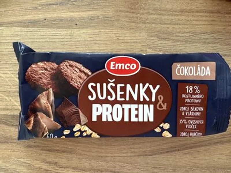 Emco Sušenky & Protein Čokoláda