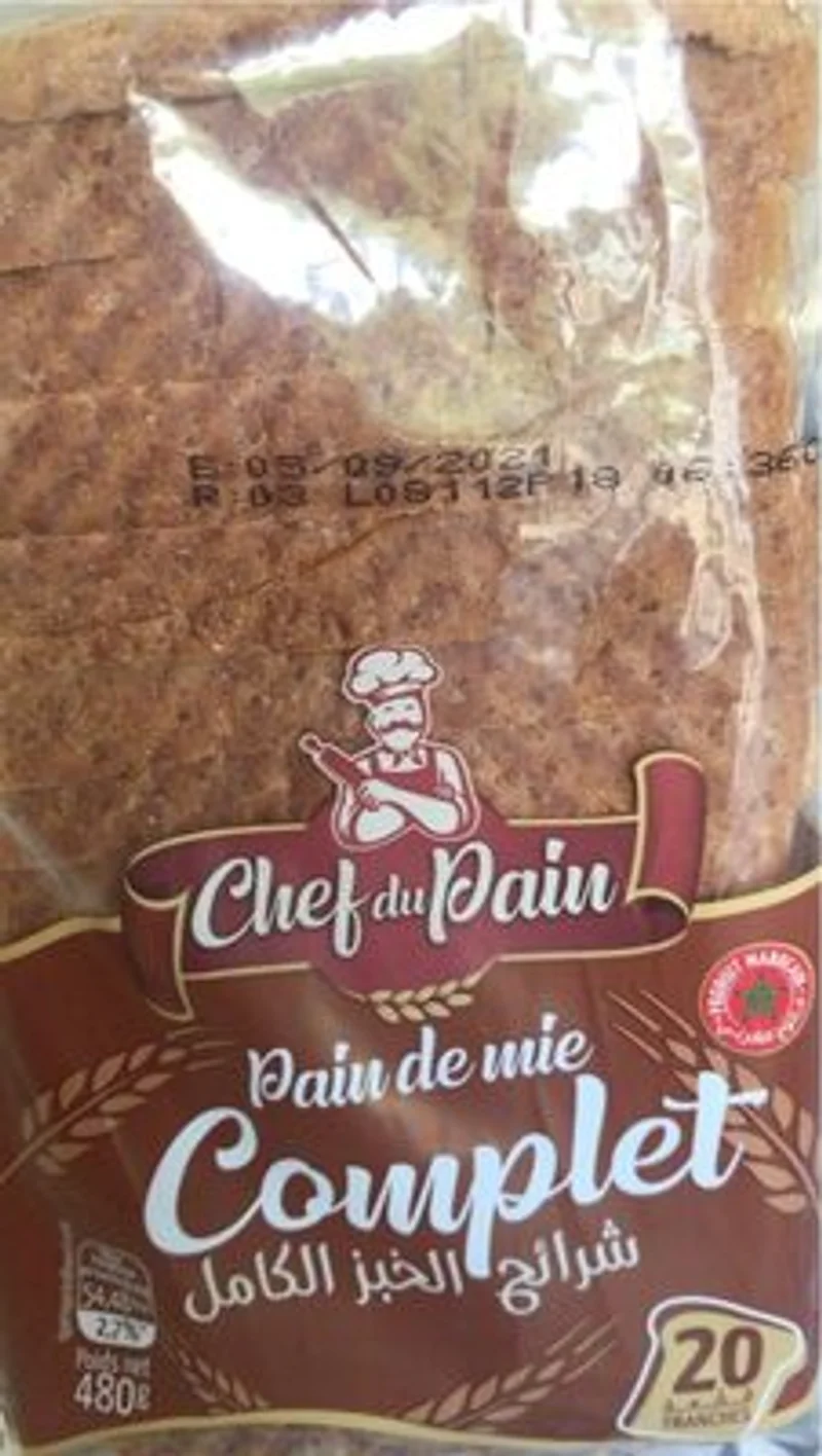 Pain de mie complet