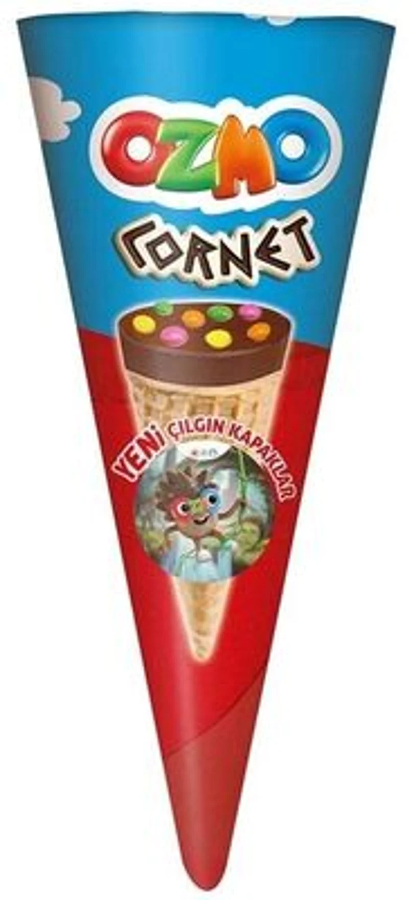 Ozmo Chocolate Cone With Bonibon