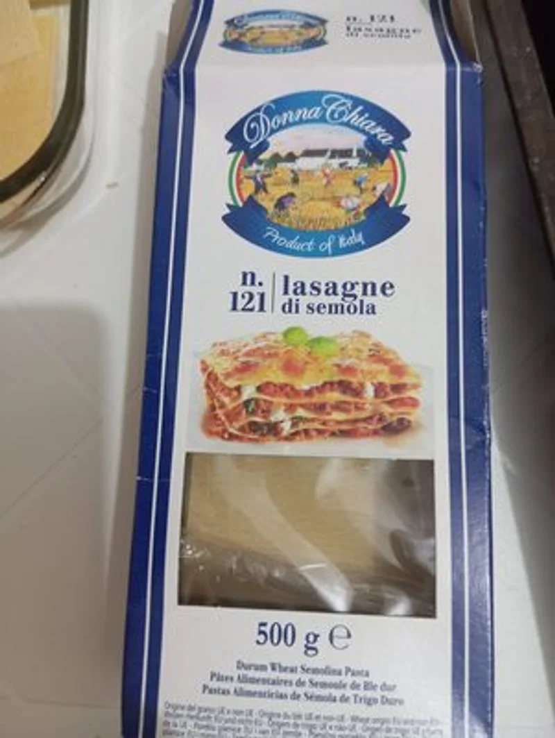 Lasagne di semola