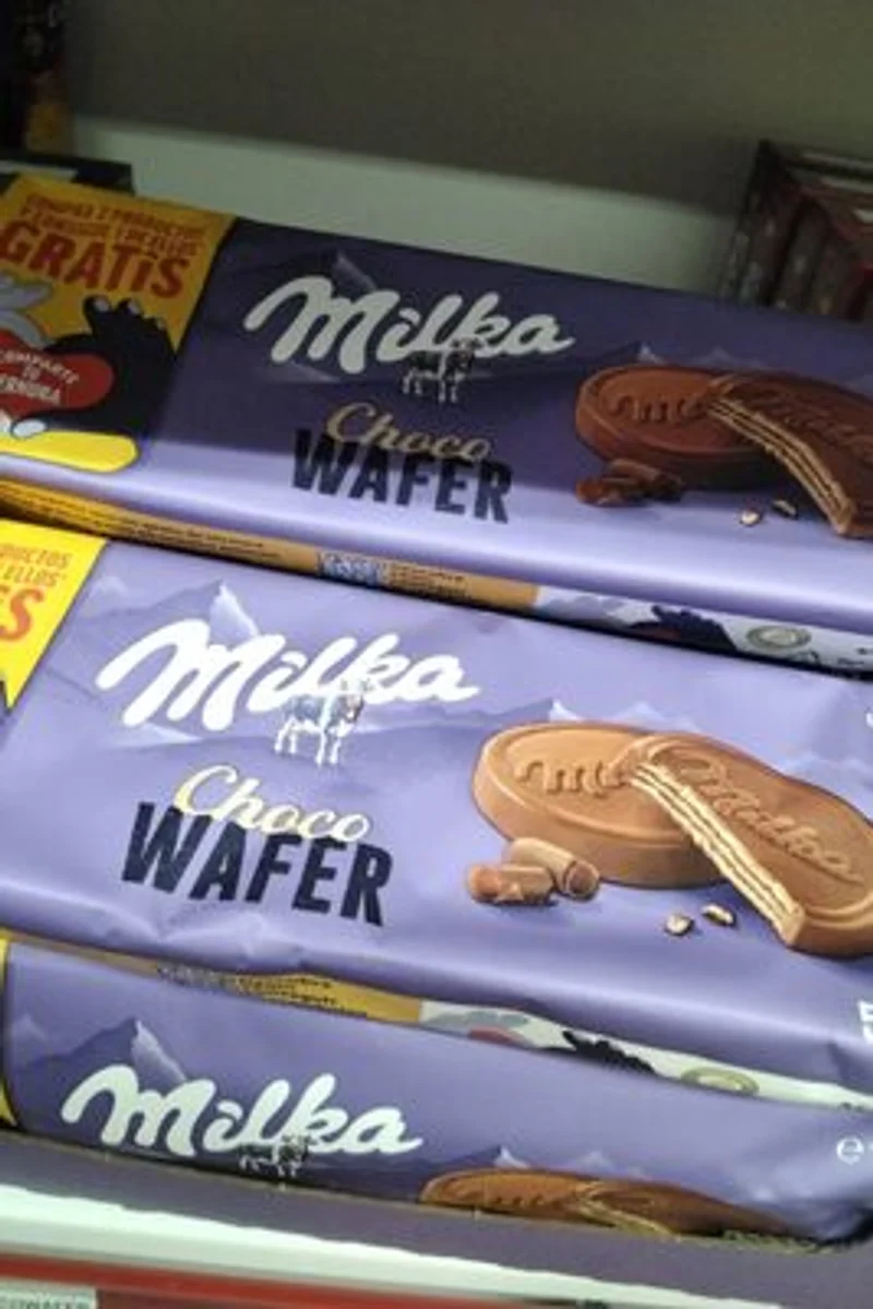 milka choco wafer