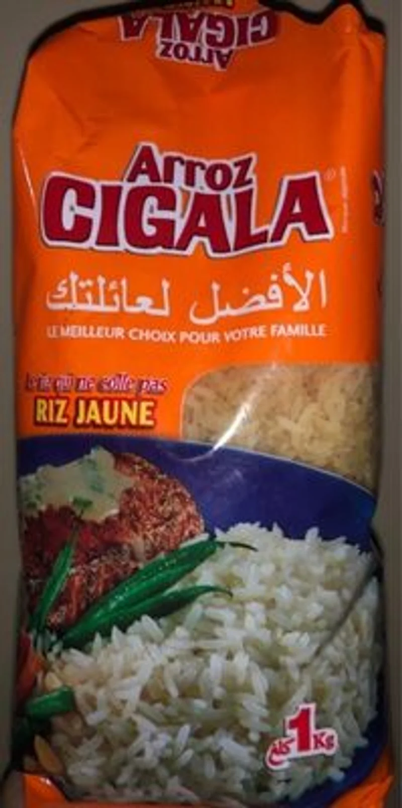 Arroz cigala