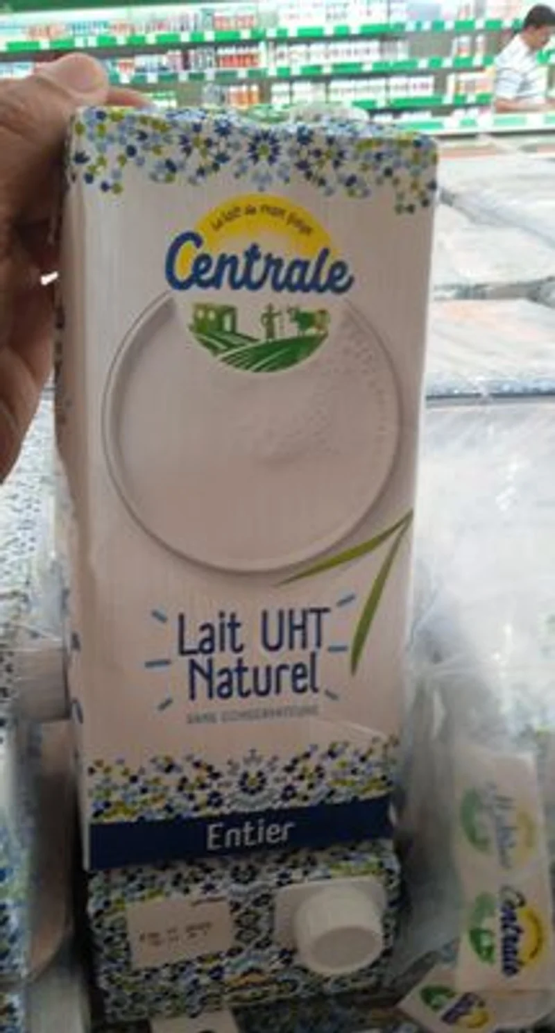 Lait UHT Naturel Entier