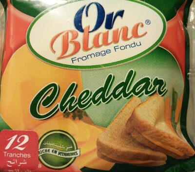 Cheddar fondu Or Blanc