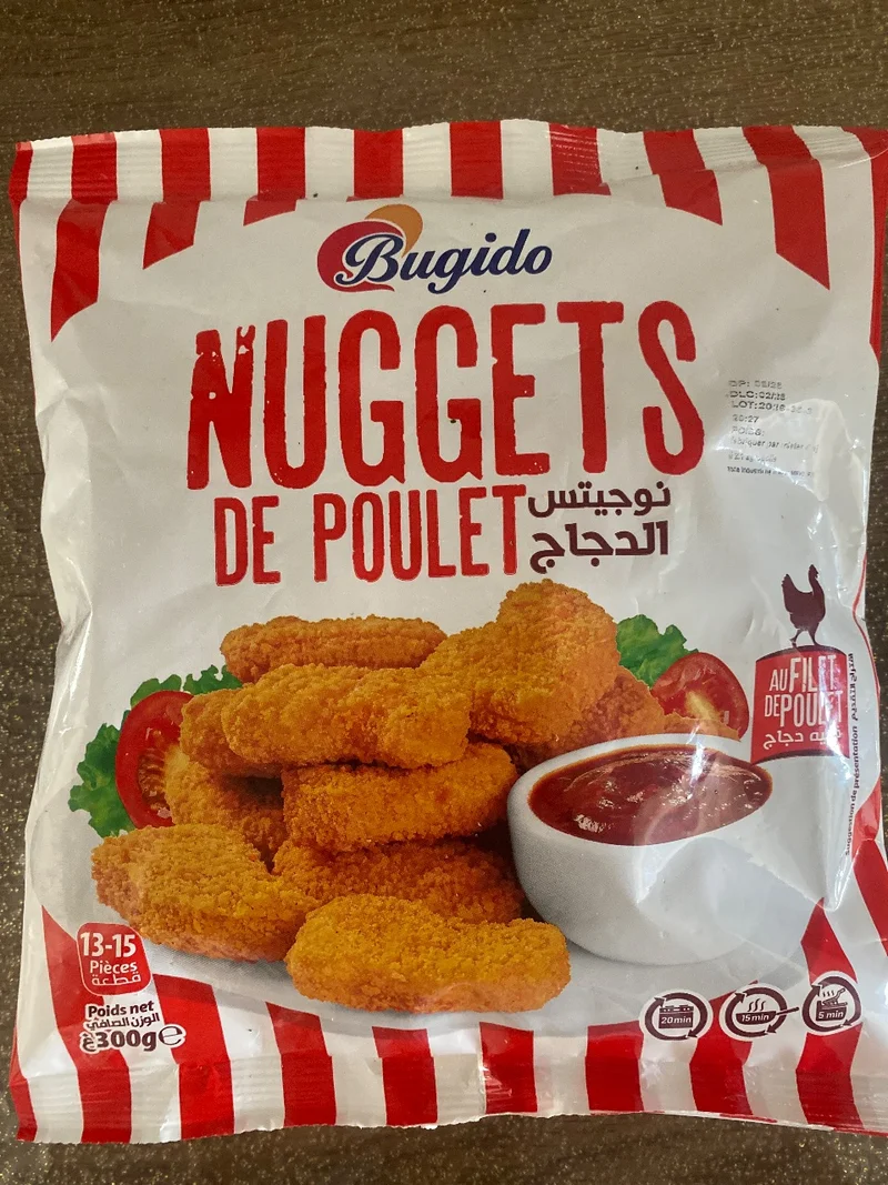 Nuggets de poulet Bugido
