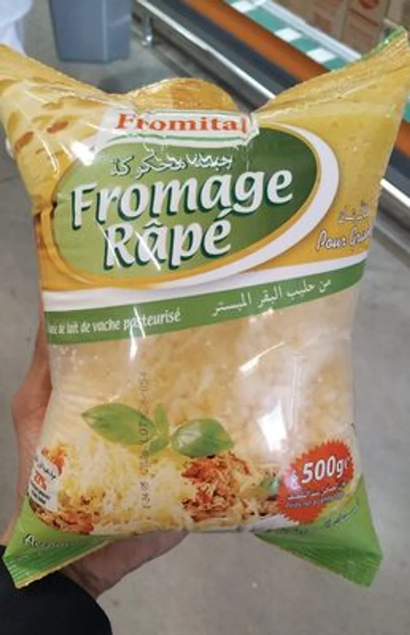 fromage râpé 500g fromital
