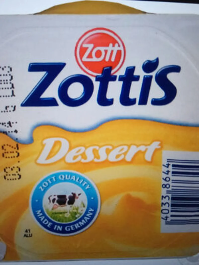 zottis dessert 460g