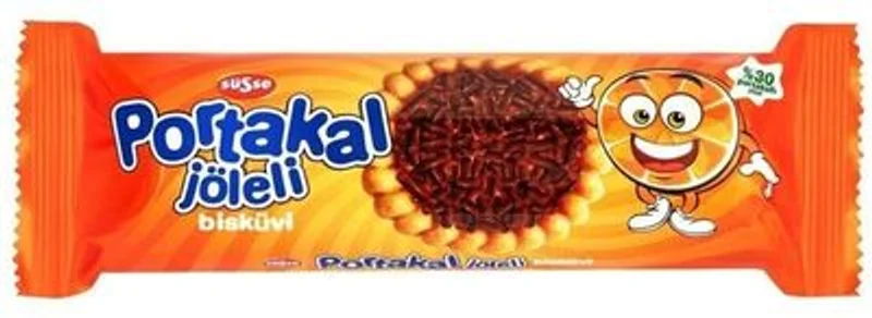 Portakal Jöleli Bisküvi